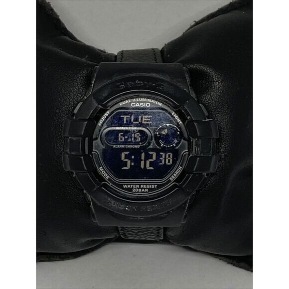 Casio Baby-G BGD-140 Women\'s Black Leather Digital Dial Quartz Watch WO316 Casio Baby-G BGD-140 Women main image 4